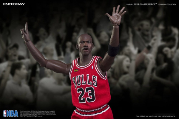 NBA Collection Real Masterpiece Actionfigur 1/6 Michael Jordan Series 2 (Road Jersey Edition) 33 cm 2