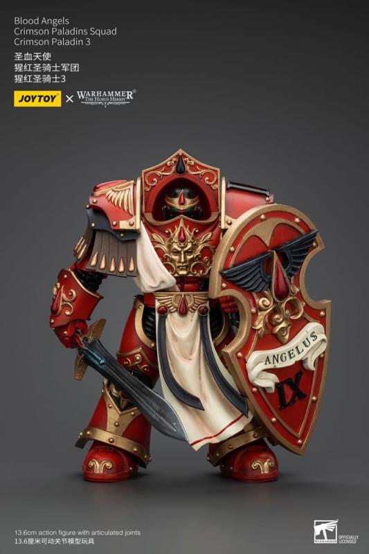 Warhammer The Horus Heresy Action Figure 1/18 Blood Angels Crimson Paladins Squad Crimson Paladin 3