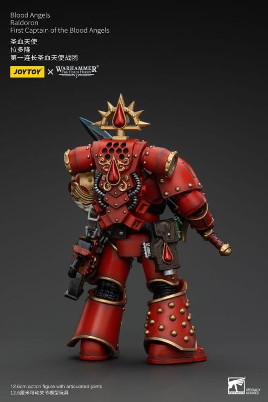 Warhammer The Horus Heresy Action Figure 1/18 Blood Angels Raldoron First Captain of the Blood Angel