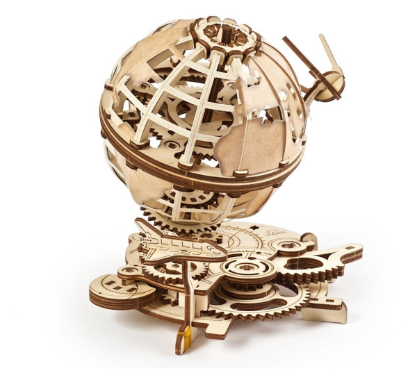 Ugears 3D Wooden Puzzle Globus 13