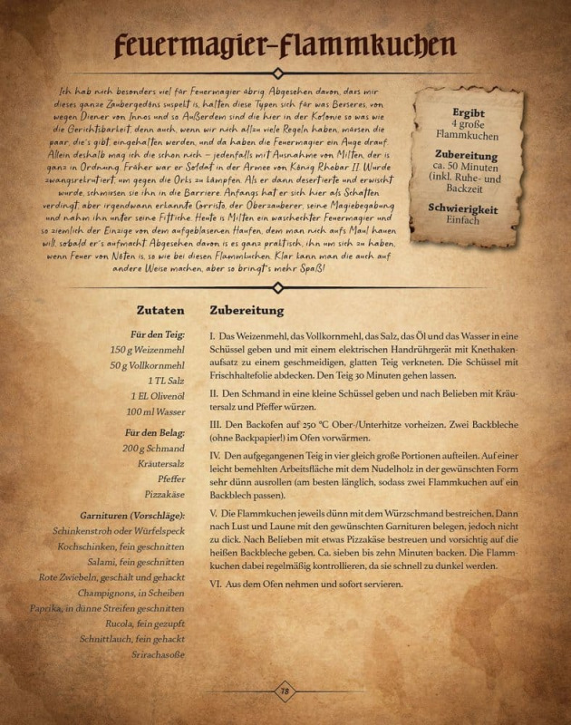 Gothic: The Official Cookbook *German Version* 7