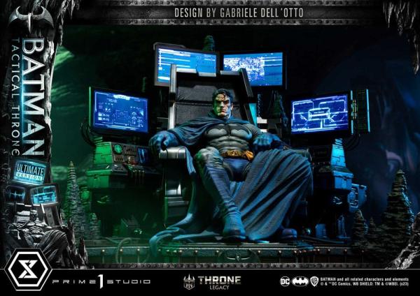 DC Comics Throne Legacy Collection Statue 1/3 Batman Tactical Throne Ultimate Version 57 cm