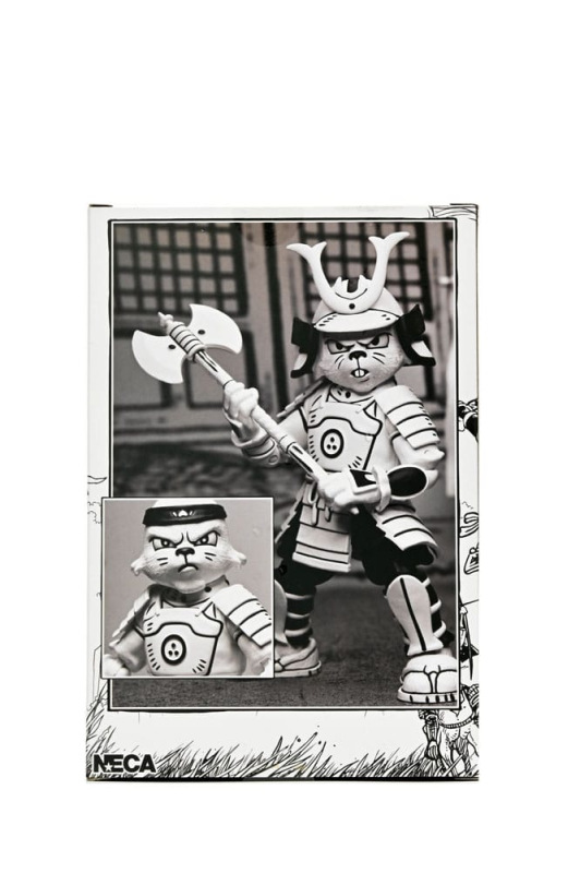 Usagi Yojimbo Action Figure Samurai Usagi Yojimbo (Black & White) 18 cm 3