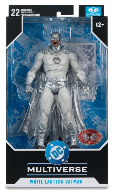 DC Multiverse Action Figure White Lantern Batman (Brightest Day) (Red Platinum Edition) 18 cm 6