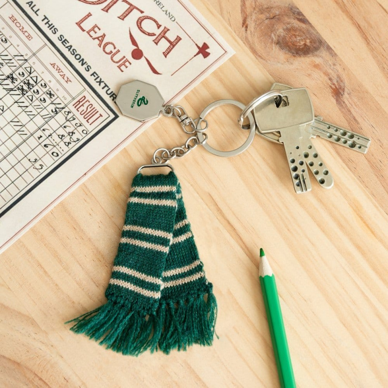 Harry Potter Keyring Slytherin Scarf 15 cm 2
