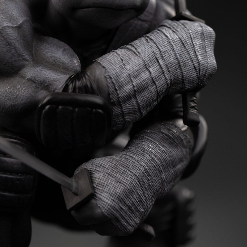 Teenage Mutant Ninja Turtles Art Scale Statue 1/10 Leonardo Black and White Variant 26 cm heo exclus 4