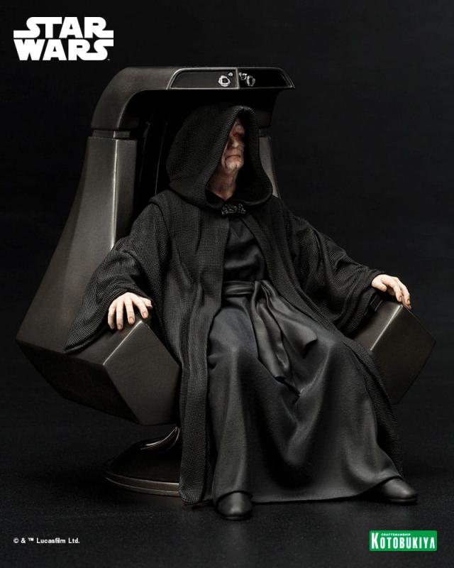 Star Wars: Return of the Jedi ARTFX+ PVC Statue 1/10 Emperor Palpatine 16 cm 2