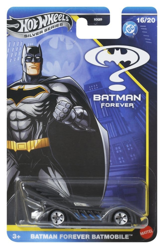 Batman Hot Wheels Silver Series Die-Cast Vehicles 1/64 979R Assortment (24) 7