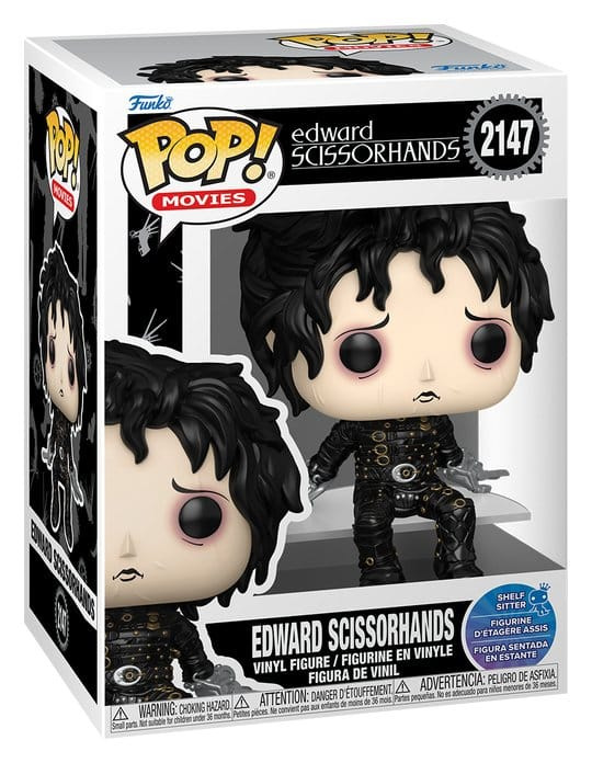 Edward Scissorhands POP! Movies Vinyl Figure Edward (Sitting) 9 cm 1