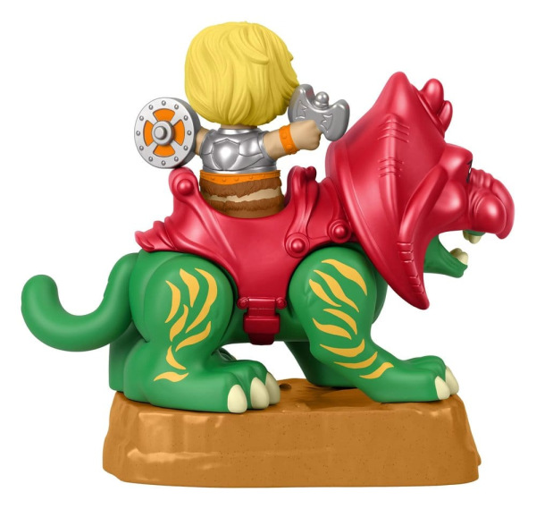 Masters of the Universe Little People Collector Figure Set He-Man & Battle Cat 2