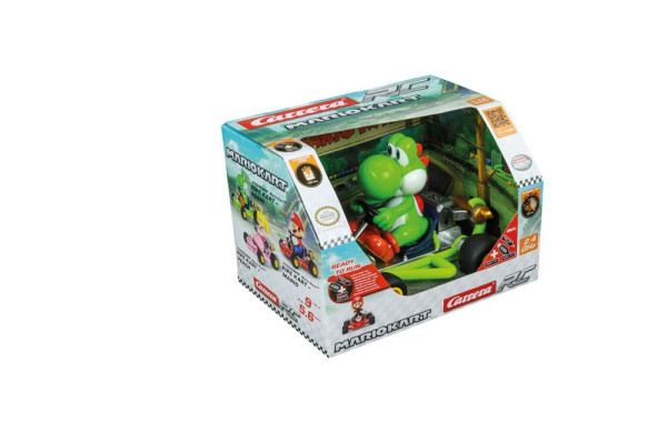 Super Mario Kart RC remote-controlled Car 1/18 2.4GHz Pipe Kart Yoshi 9