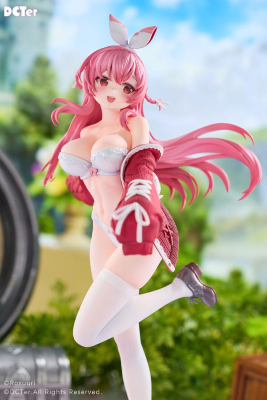 Rosuuri Original Character PVC Statue 1/7 White Rabbit Rosu Swimsuit Ver. 25 cm 12