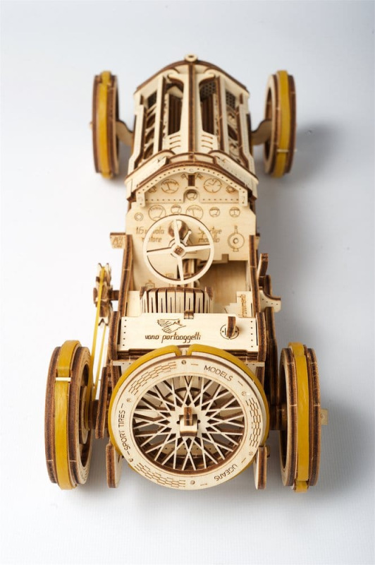 Ugears 3D Wooden Puzzle U-9 Grand Prix Car 3