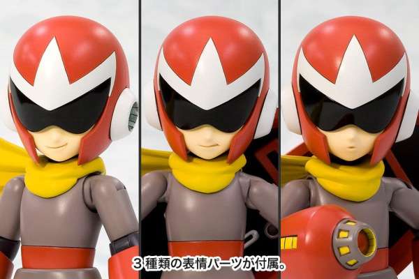 Mega Man/Rockman Plastic Model Kit 1/10 Blues (Reproduction) 13 cm 9