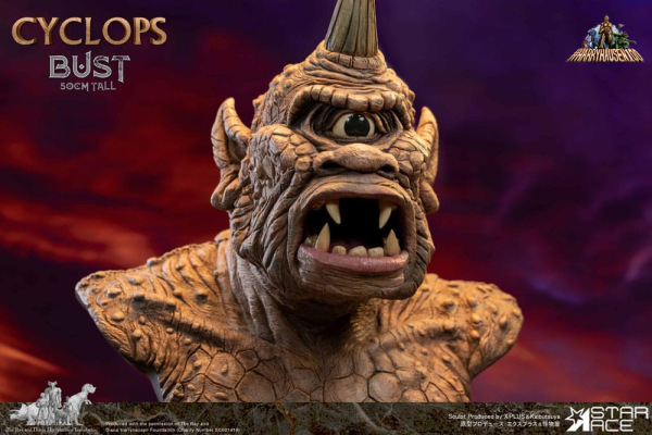 The 7th Voyage of Sinbad Bust Ray Harryhausens Cyclops 50 cm 11