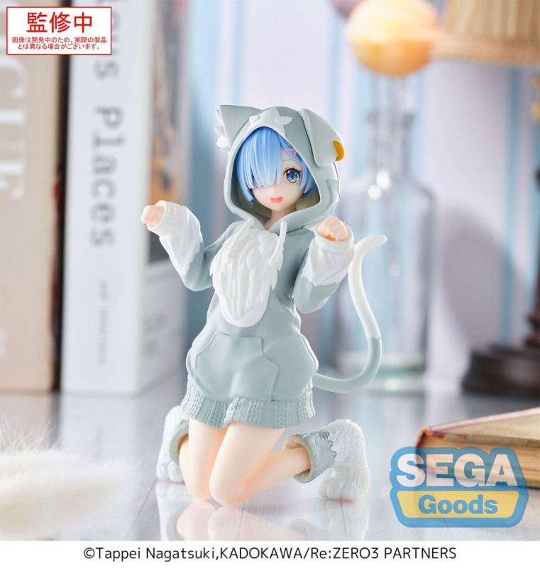 Re:Zero Starting Life in Another World Yumemirize PVC Statue Rem Mofumofu Pack 11 cm 1