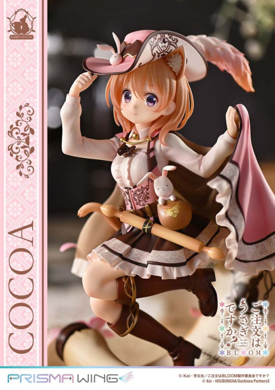Is the Order a Rabbit? Bloom Prisma Wing PVC Statue 1/7 Cocoa 21 cm 9