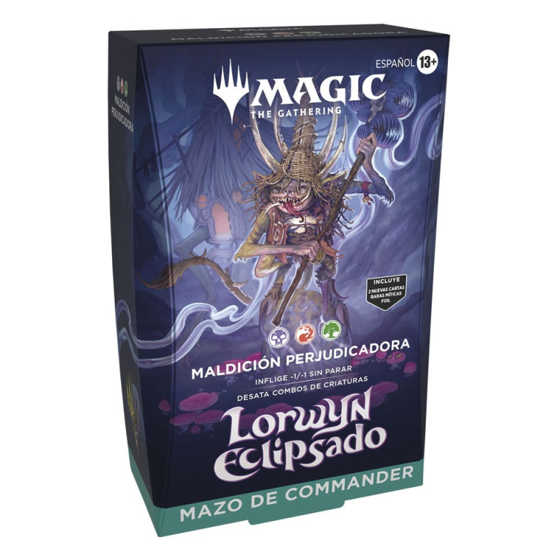 Magic the Gathering Lorwyn eclipsado Commander Decks Display (4) spanish 4