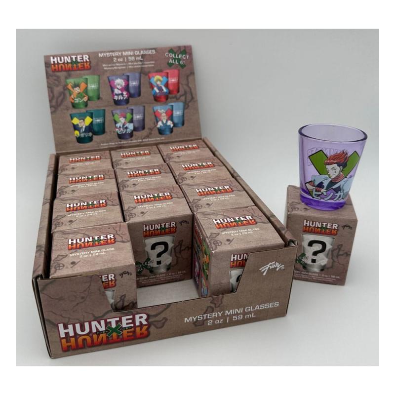 Hunter x Hunter Shot Glasses Blind Box (12) 59 ml 1