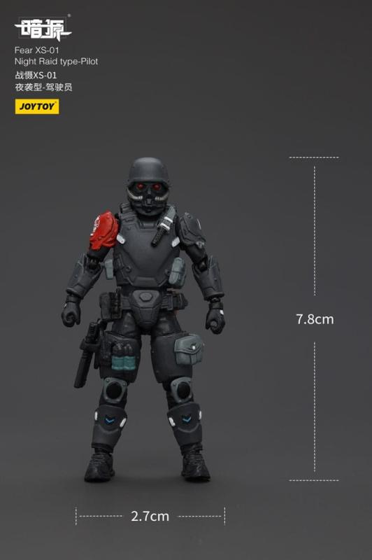 Battle For the Stars Actionfigur Fear XS-01 Night Raid type-Pilot 12 cm 3
