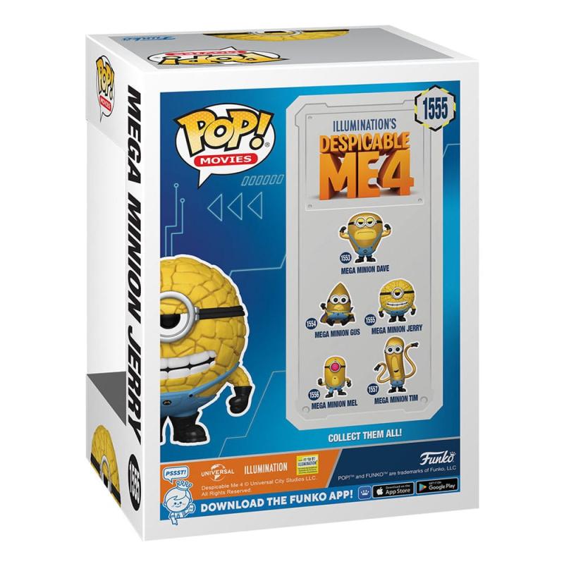 Despicable Me 4 POP! Movies Vinyl Figure Super Jerry 9 cm