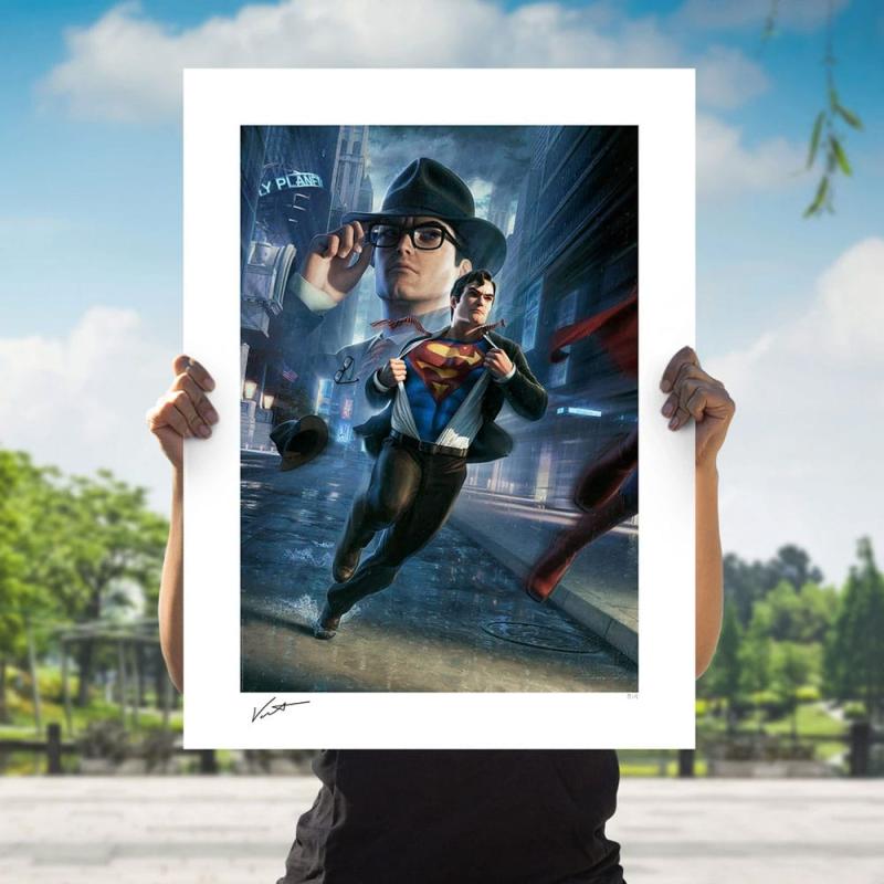 DC Comics: Superman Call To Action 46 x 61 cm Art Print - VanderStelt Studio