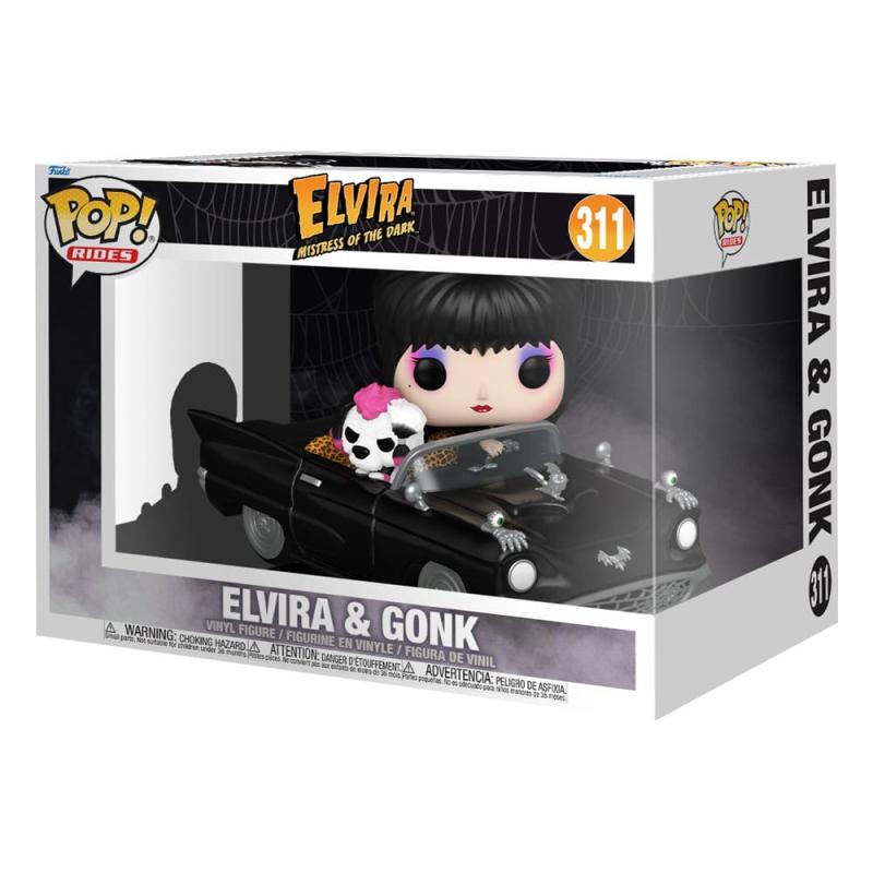 Elvira POP! Rides Deluxe Vinyl Elvira w/Macabre Mobile 9 cm 1