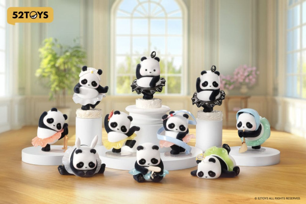 Panda Roll Blind Box Figures Assortment Ballet Performance 7 cm (8) 1