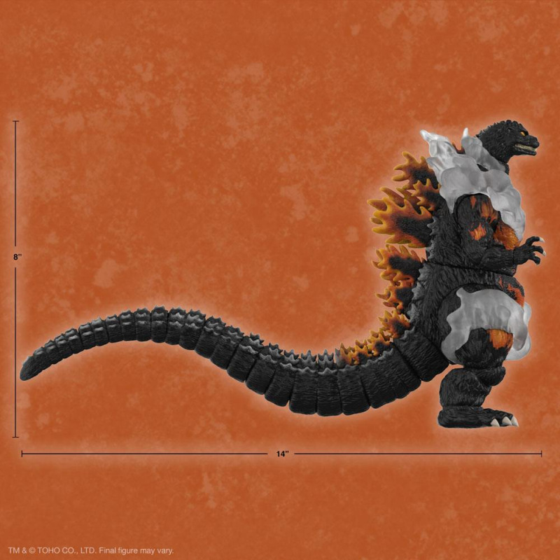 Toho Ultimates Action Figure Burning Godzilla 1995 20 cm 3