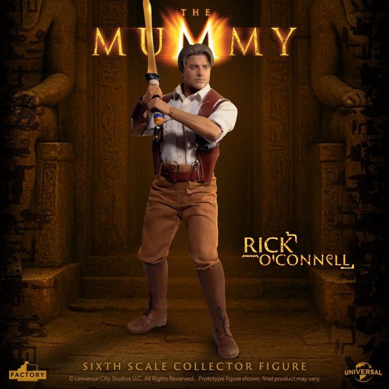 The Mummy Action Figure 1/6 Rick O’Connell 30 cm 11