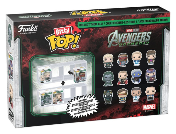 Avengers: Doomsday Bitty POP! Vinyl Figure 4-Pack Series 2 2,5 cm 6