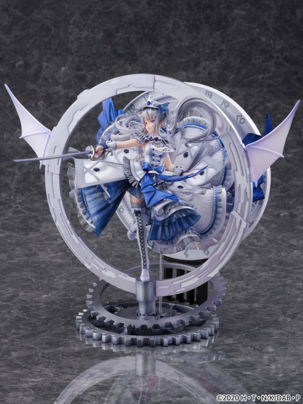 Date A Bullet SHIBUYA SCRAMBLE FIGURE PVC Statue 1/7 The White Queen -Royal Blue Sapphire Dress Ver. 4