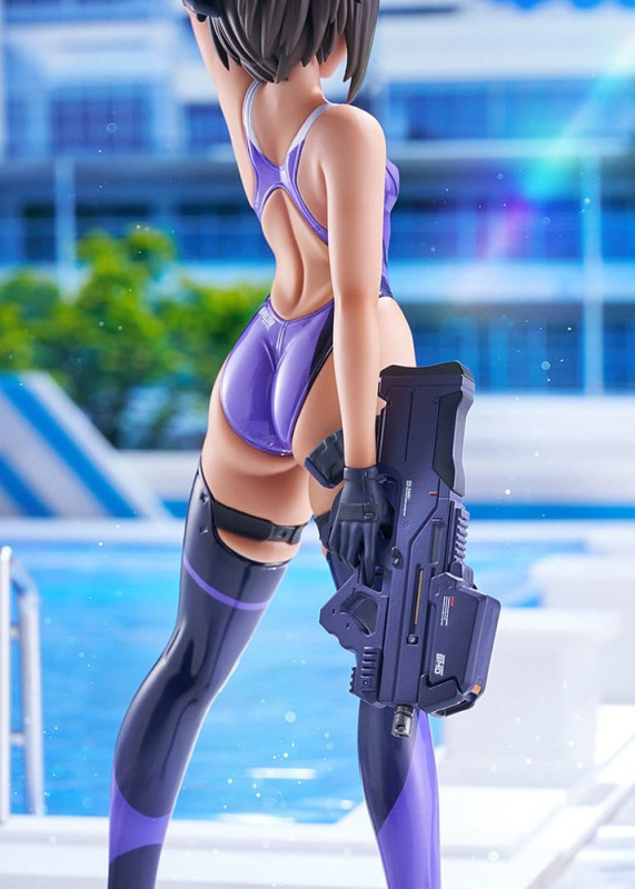 Arms Note PVC Figure 1/7 Buchou-chan of the Swimming Club Purple Swimsuit Ver. 22 cm 11