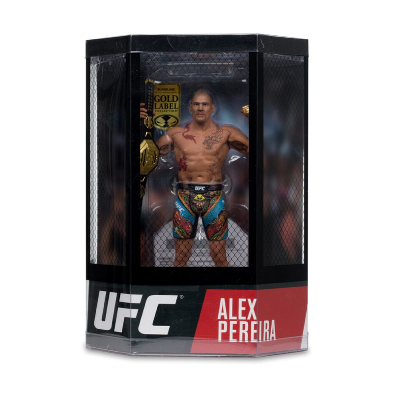 UFC Posed PVC Statue Alex Pereira 18 cm 5