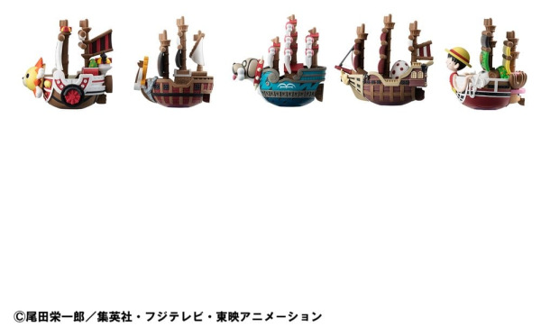 One Piece YuraColle Series Grand Line Collection Vol.3 Mini Figures 6 cm Blind Box Display (6) 9