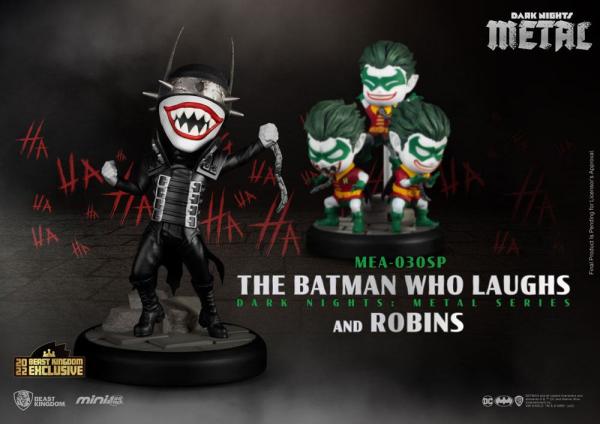 DC Comics Mini Egg Attack Figure 2-Pack Dark Nights: Metal The Batman Who Laughs & Robin Minions 8 c