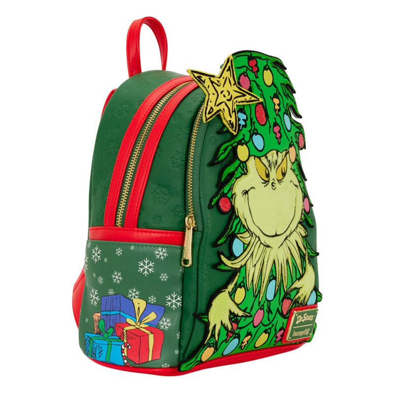 Dr. Seuss by Loungefly Mini Backpack Grinch Holiday 4