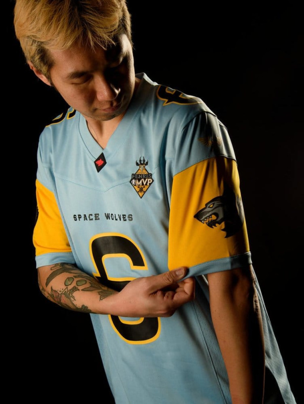 Warhammer 40,000 Sports Jersey Shirt Space Wolves 4