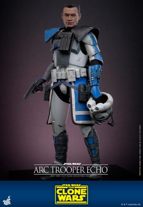 Star Wars: The Clone Wars Action Figure 1/6 Arc Trooper Echo 30 cm