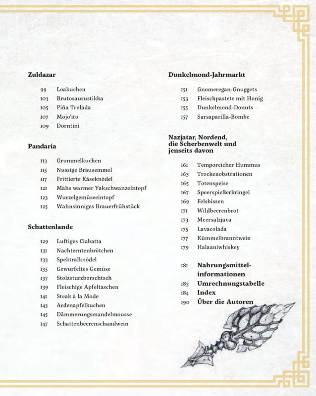 World of Warcraft: New Flavors of Azeroth - The Official Cookbook *German Version* 2