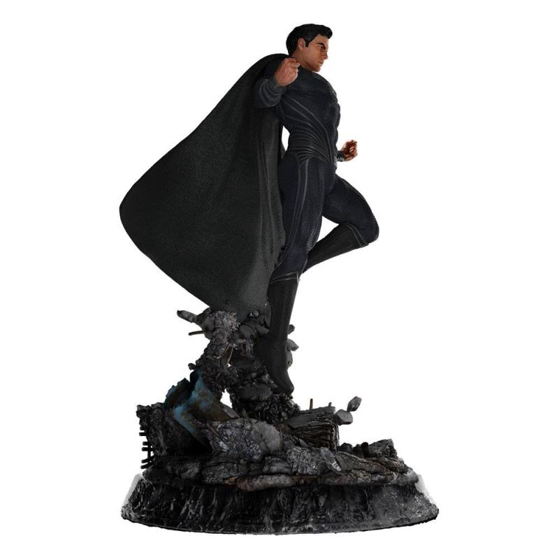 Zack Snyder's Justice League Statue 1/4 Superman Black Suit 65 cm