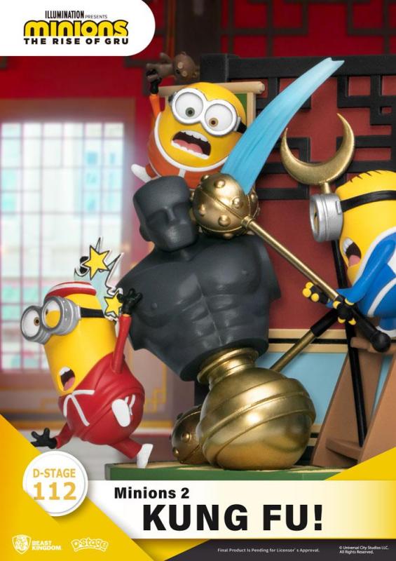 Minions 2: Kung Fu! 15 cm D-Stage PVC Diorama - Beast Kingdom Toys