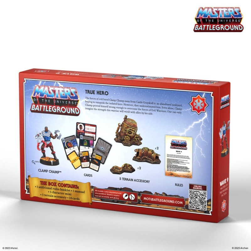 Masters of the Universe: Battleground Miniatures Game Wave 9: Masters of the Universe Faction *Itali 1