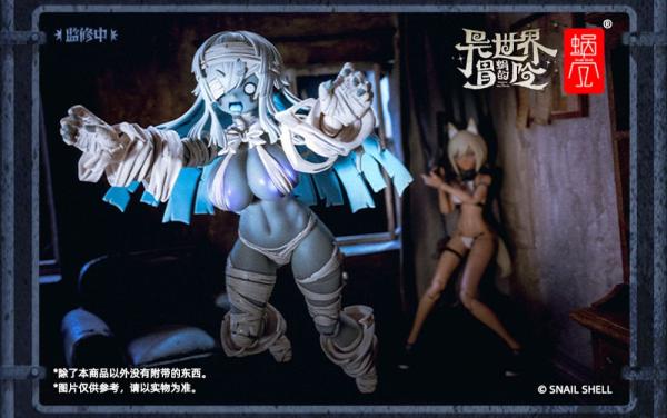 Original Character Action Figure Kit 1/12 RPG-03 Zombie Girl Grisa 15 cm