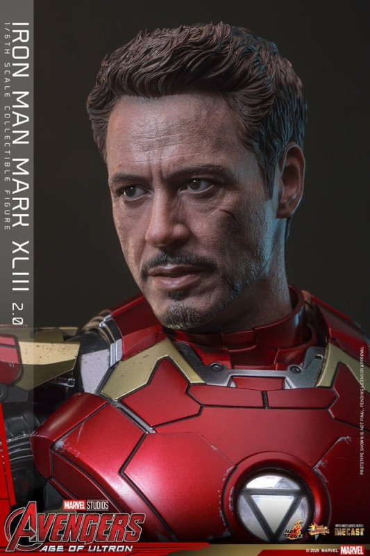 Avengers: Age of Ultron Movie Masterpiece Diecast Action Figure 1/6 Iron Man Mark XLIII (2.0) 32 cm 9