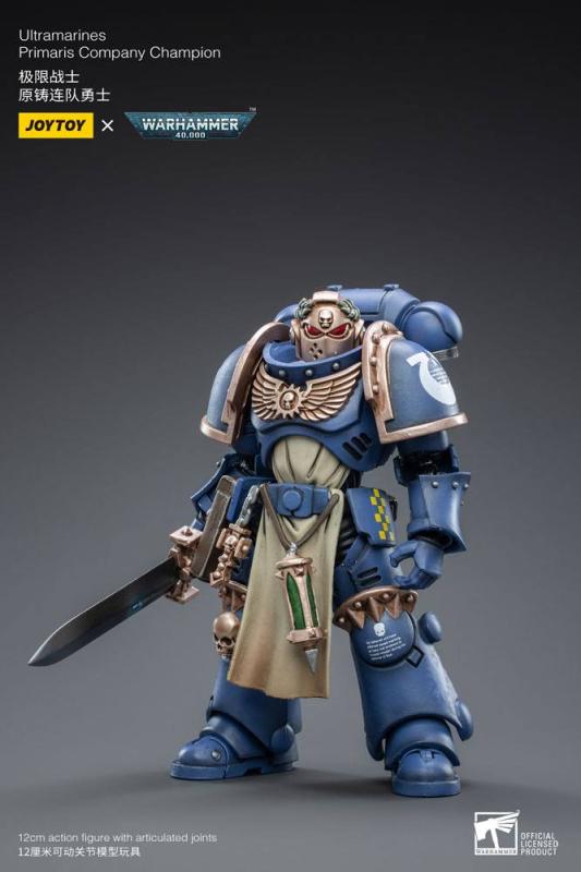Warhammer 40k: Ultramarines Company Champion 1/18 Action Figure - Joy Toy (CN)