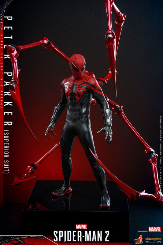Spider-Man 2 Video Game Masterpiece Action Figure 1/6 Peter Parker (Superior Suit) 30 cm 5