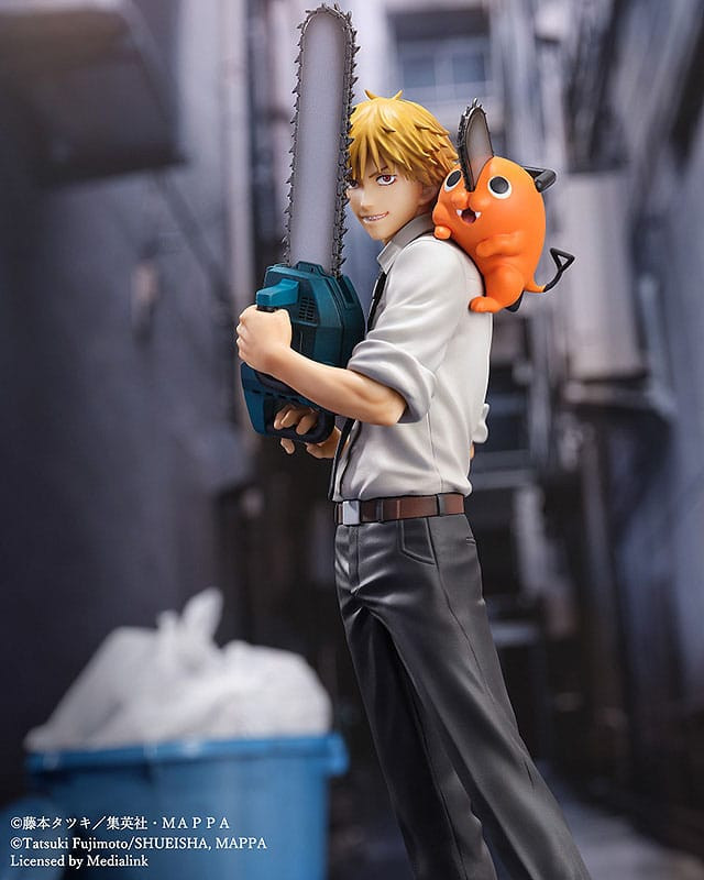 Chainsaw Man S-Fire PVC Statue 1/7 Denji & Pochita 24 cm 11
