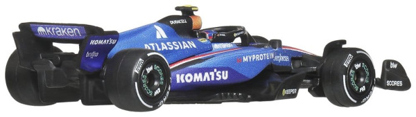Formula 1 Hot Wheels Premium Die-Cast Vehicle 1:64 Team Williams: Driver 1 2