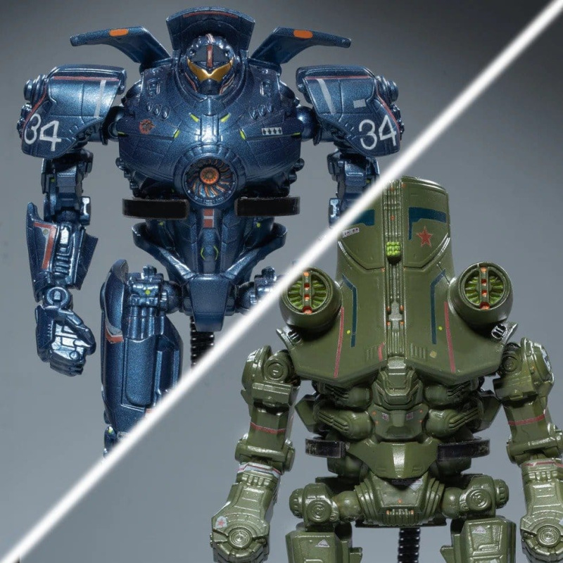 &nbsp;Pacific Rim DefoStyle Figure 2-Pack Gipsy Danger & Cherno Alpha DX 17 cm